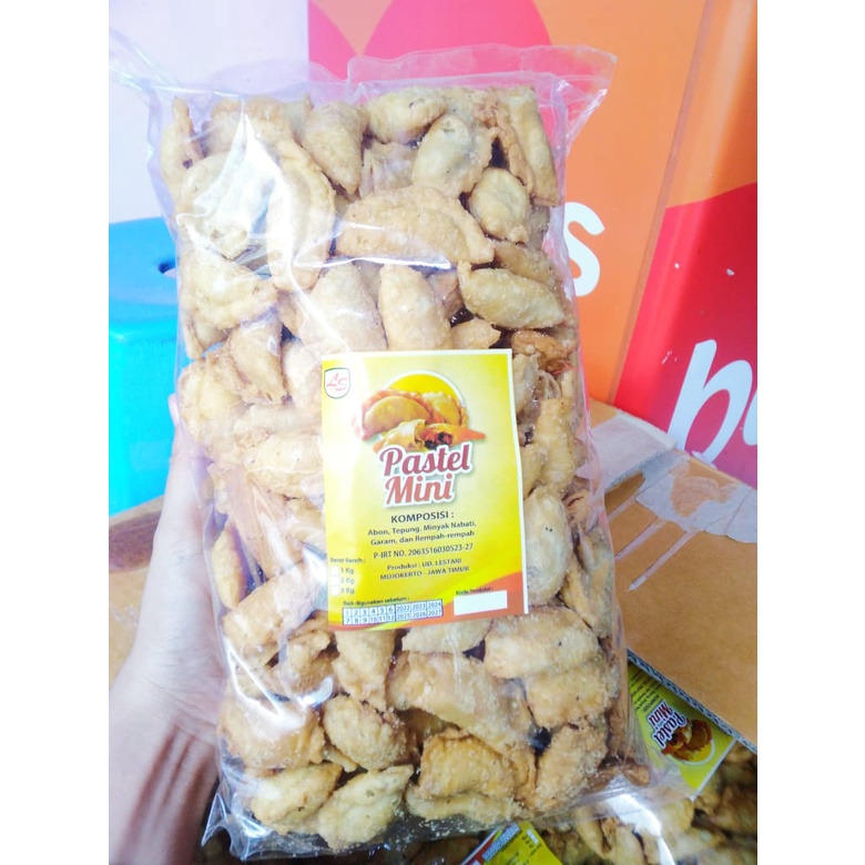 Diskon PASTEL MINI LESTARI ISI ABON 1KG PASTEL ABON PASTEL MINI 1KG