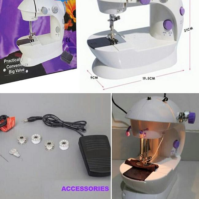 ❅ Mesin Jahit Portable mini SM202A FHSM202 ❆