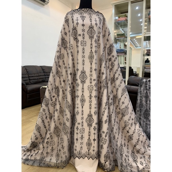 Brokat Organza Bordir (99)❌❌❌ROSEPINK/TARO/DUSTY PURPLE❌❌❌