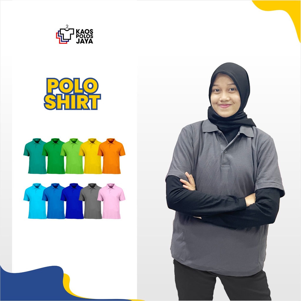 POLO SHIRT COTTON / POLO SHIRT MURAH / KAOS POLO DEWASA / KATALOG B