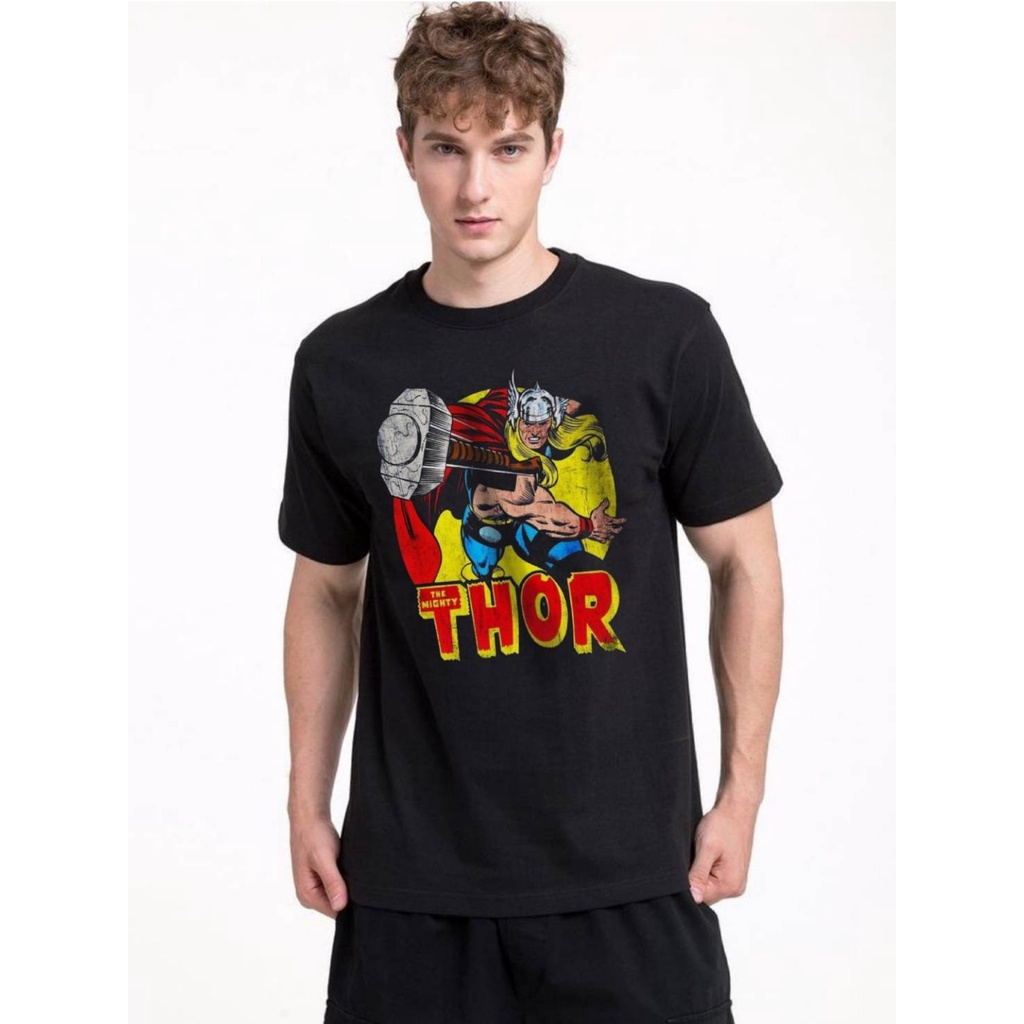 Kaos Za ra Marvel THOR / Kaos UNISEX MARVEL / Baju Pria Karakter Marvel / Atasan Pria Marvel / Kaos 