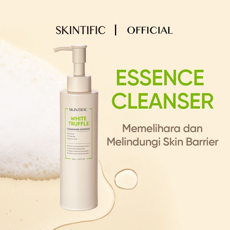 SKINTIFIC WHITE TRUFFLE CLEANSING ESSENCE CLEANSER