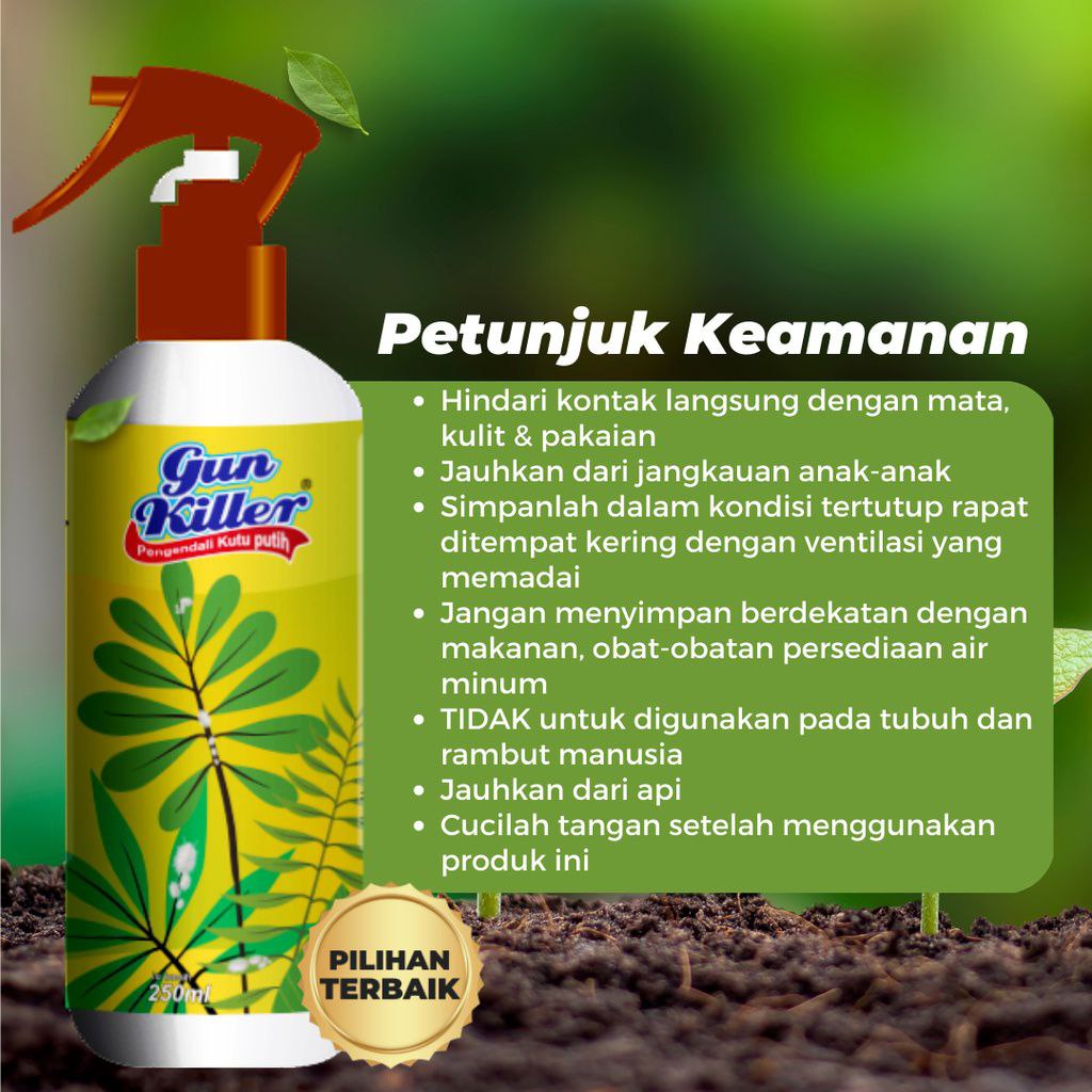 Obat Penghilang Kutu Putih Pada Daun Tanaman Sangat Ampuh Tinggal Semprot Efektif Mengusir Jenis Hama Daun 500 ml