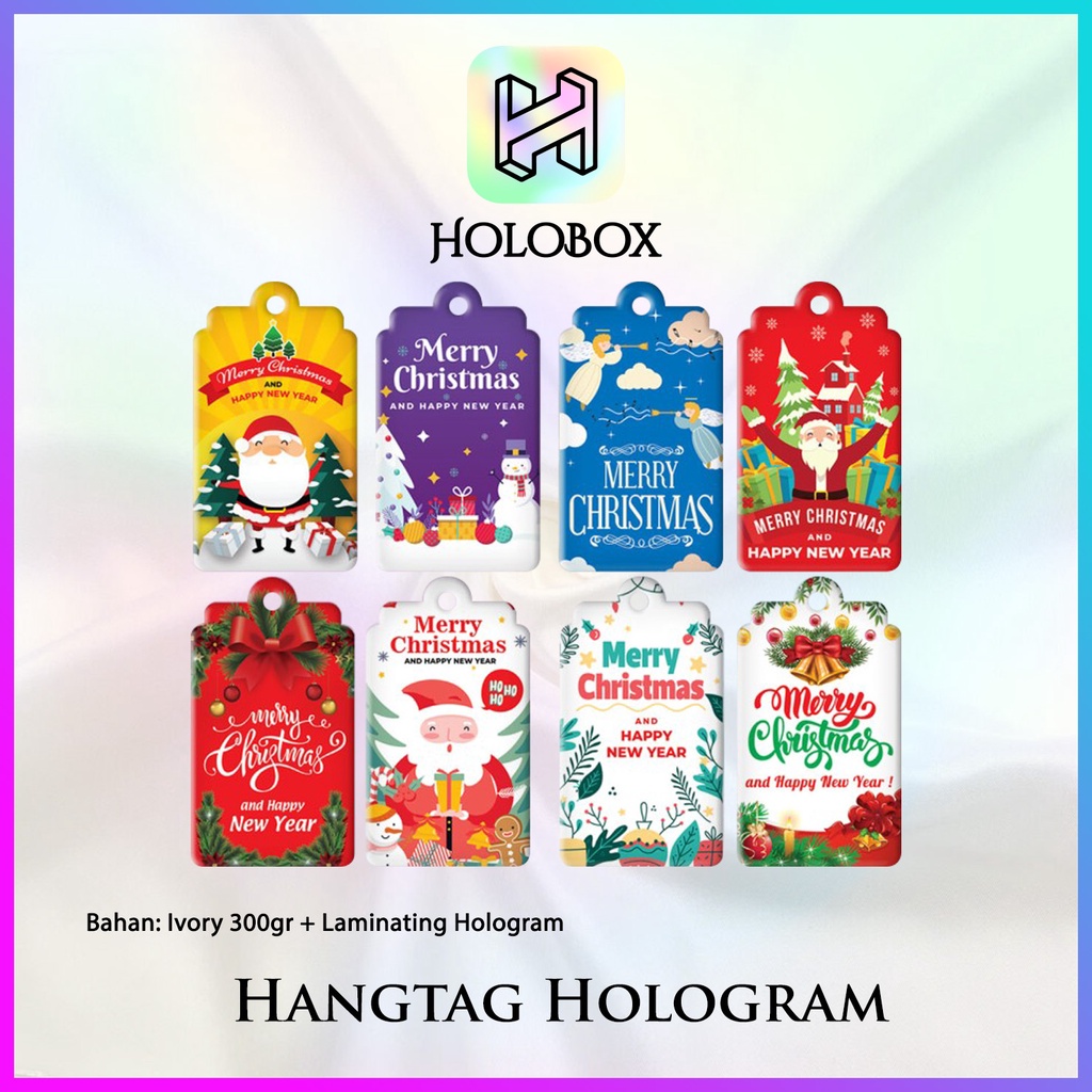 

Hang Tag Natal – Hang Tag Motif Merry Christimas 7x4 | H23