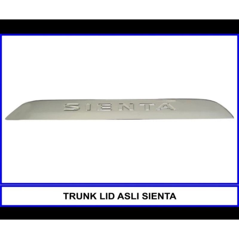 trunklid trunk lid sienta chrome