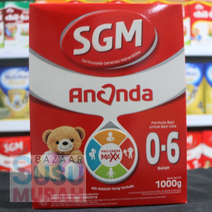 

[ COD ] SGM Ananda 0-6 bln 1000 gr