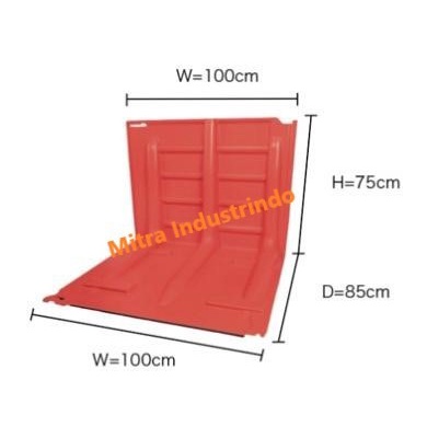Terlaris Flood Barrier Portable / Penghalau Banjir
