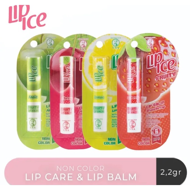 LIP ICE Fruity Lip Balm SPF 15 ORI BPOM / Pelembab Bibir