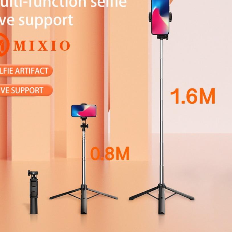 MIXIO A31 Tongsis Bluetooth Selfie Stick Tripod 80CM / 160CM