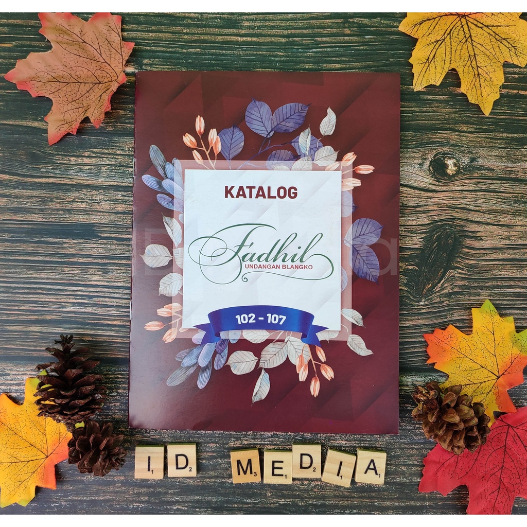 Katalog Blanko Undangan Fadhil Seri 102-107