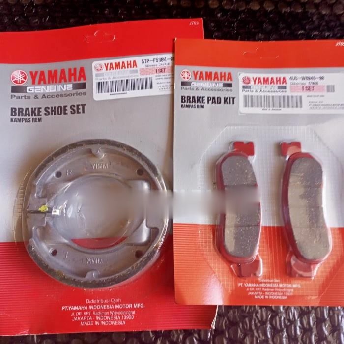 Kampas rem set Jupiter z Burhan, Scorpio z (COD)