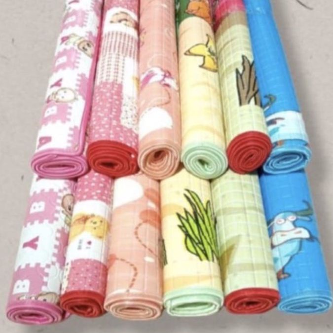 Perlak Alas Ompol Bayi Waterproof Perlak Travel Alas Ompol Jumbo Motif Unisex 70x50 70x80 70x110