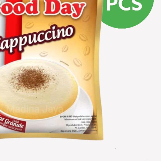 

➭ Good Day Cappucino (30 pcs x 25 g) ❆