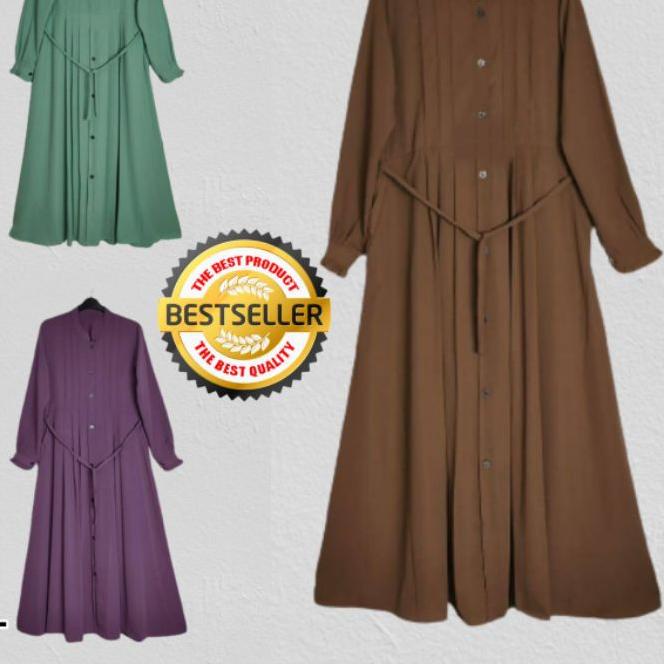✰ Fayha Dress Big Size - Ukuran L XL XXL XXXL 5L - Baju Gamis Jumbo - Bahan Adem ℗