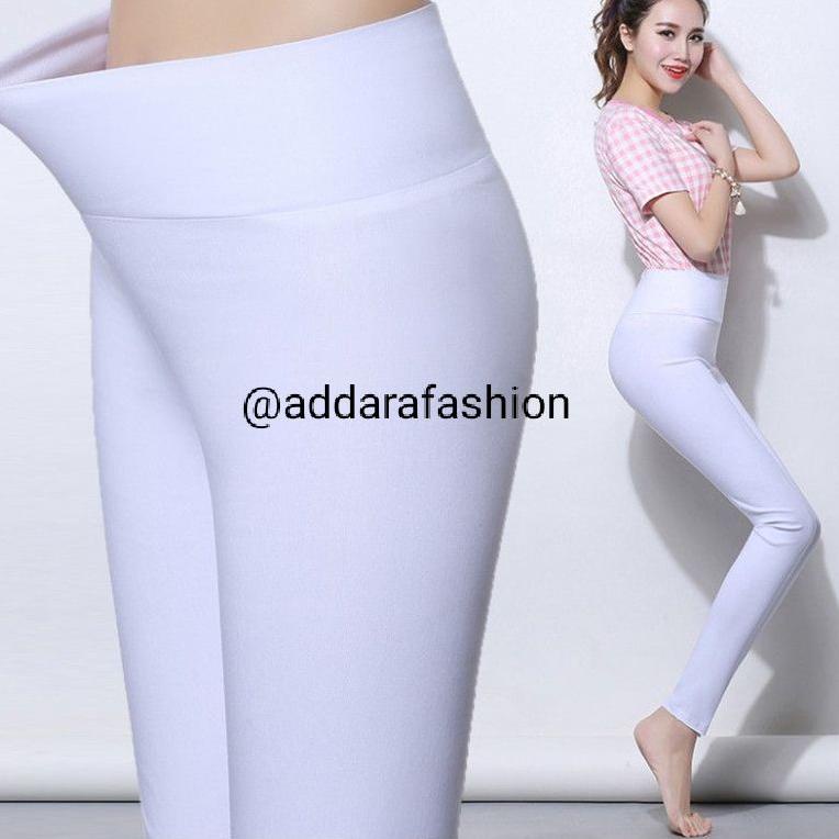 HARGA SPESIAL LEGGING PUTIH | LEGGING IMPORT TEBAL KOREA | LEGGING SAKTI | LEGGING HW HIGHWAIST | LE