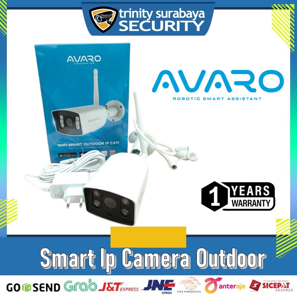 CCTV IP Wifi Smart Outdoor Camera  AVARO Trinity