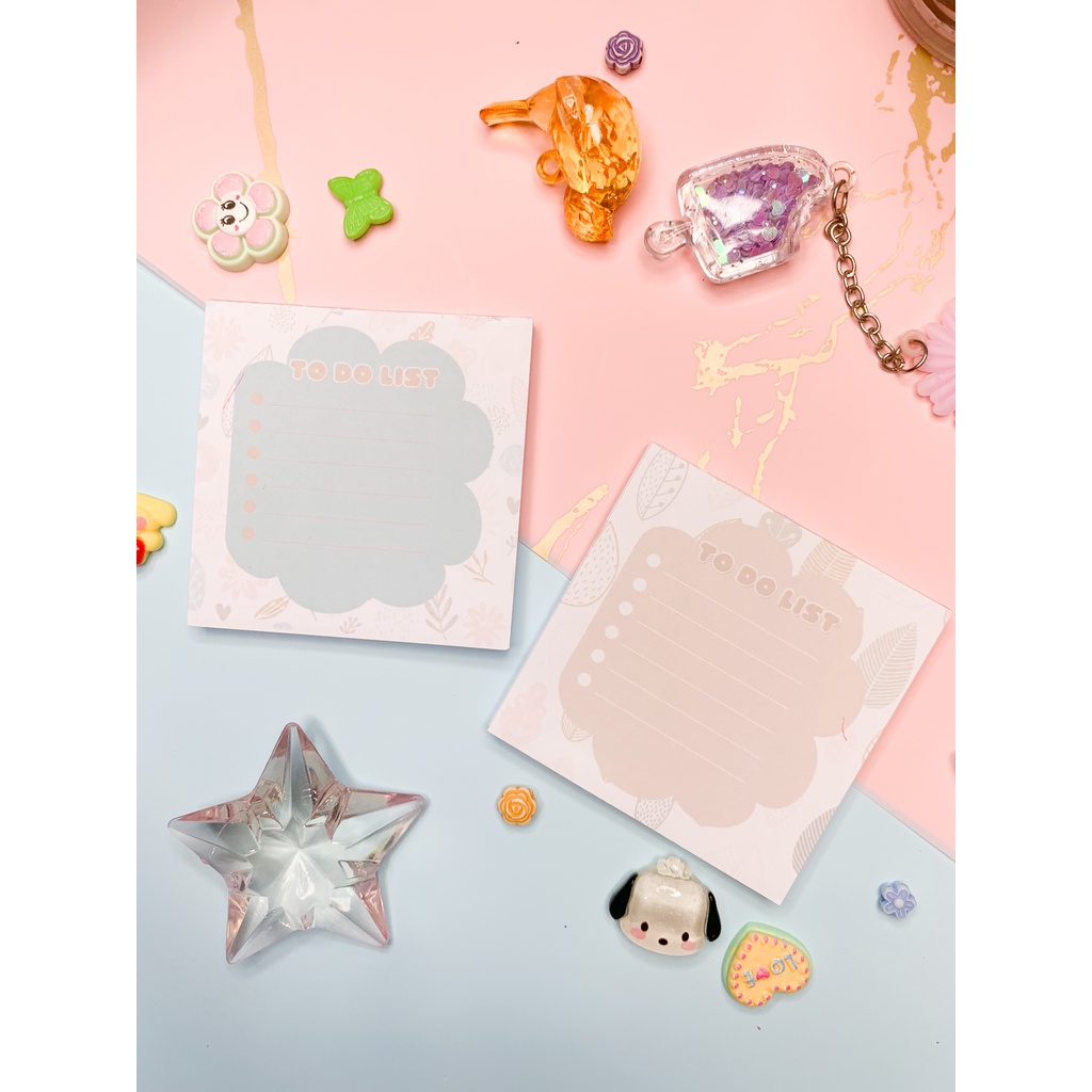 【GOGOMART】Kertas Memo Memopad Memo Notepad / Memo Catatan Bukan Sticky Notes Tempel - MM023 MM024