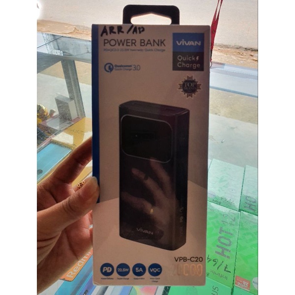 Power Bank Vivan 20000MAH.VPB-C20