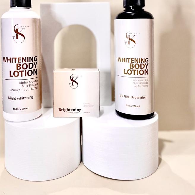★ BUNDLING PAKET MY SKOONHEID (BODY LOTION & BRIGHTENING GLUTA SOAP MY SKOONHEID) ✶