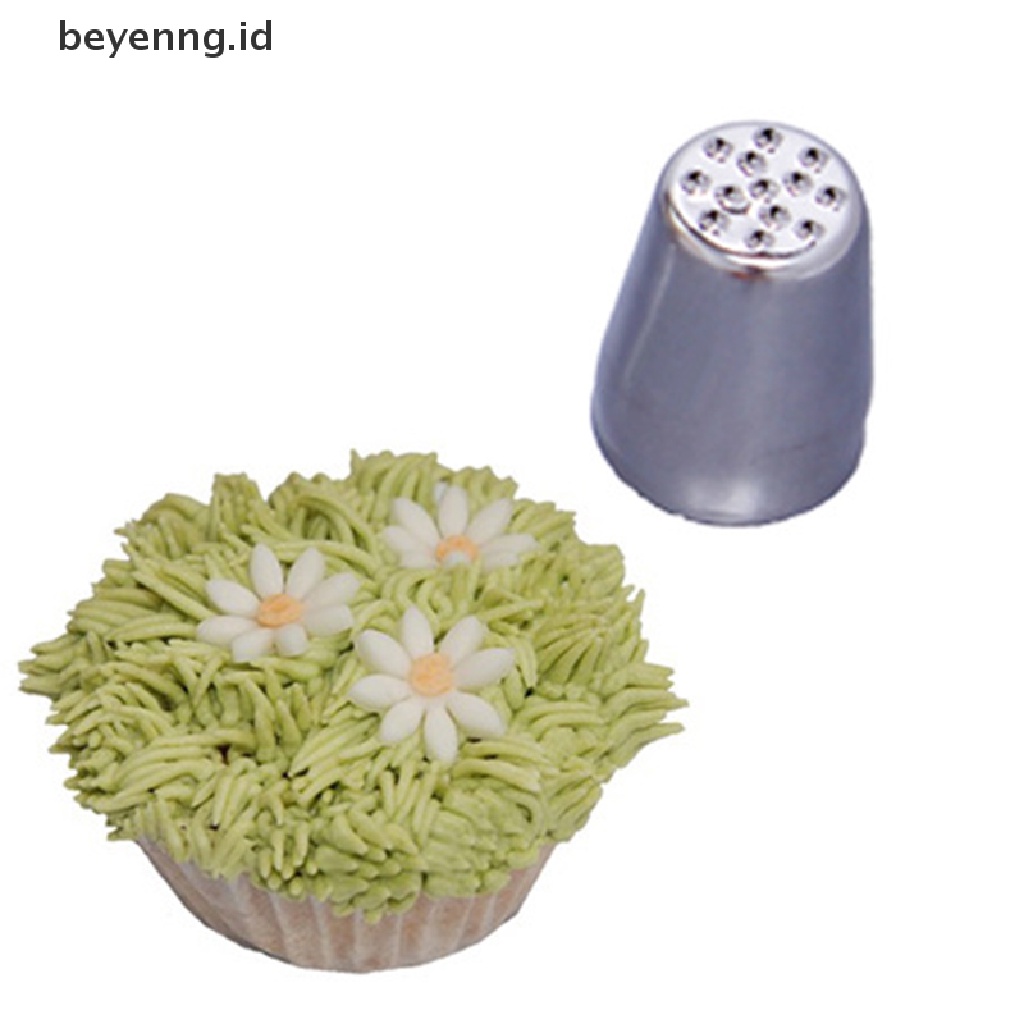 Beyen Mode Baru Rumput Rambut Icing Piping Nozzle Kue Cupcake Decorag Tip Tools ID