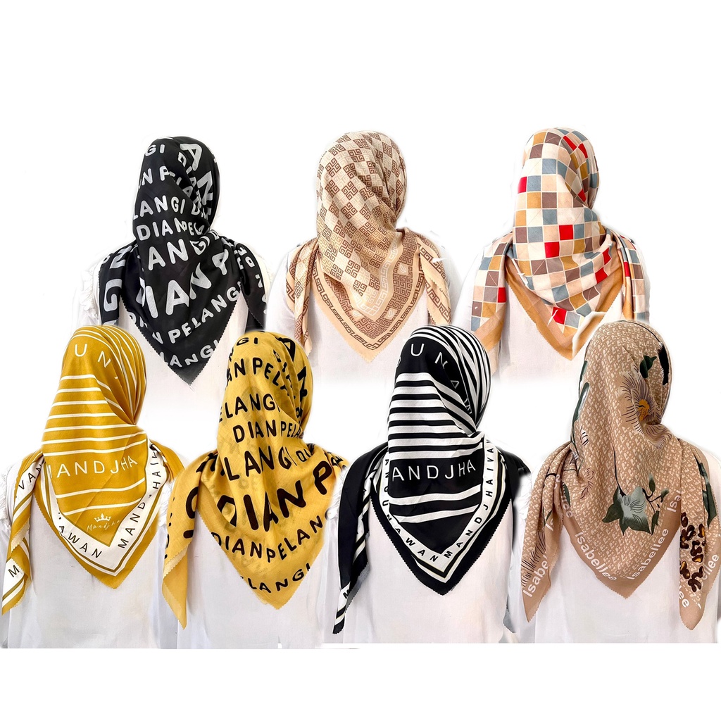 HIJAB SEGIEMPAT DIAN VOAL JURNEY KEYZ HIJAB KODE K
