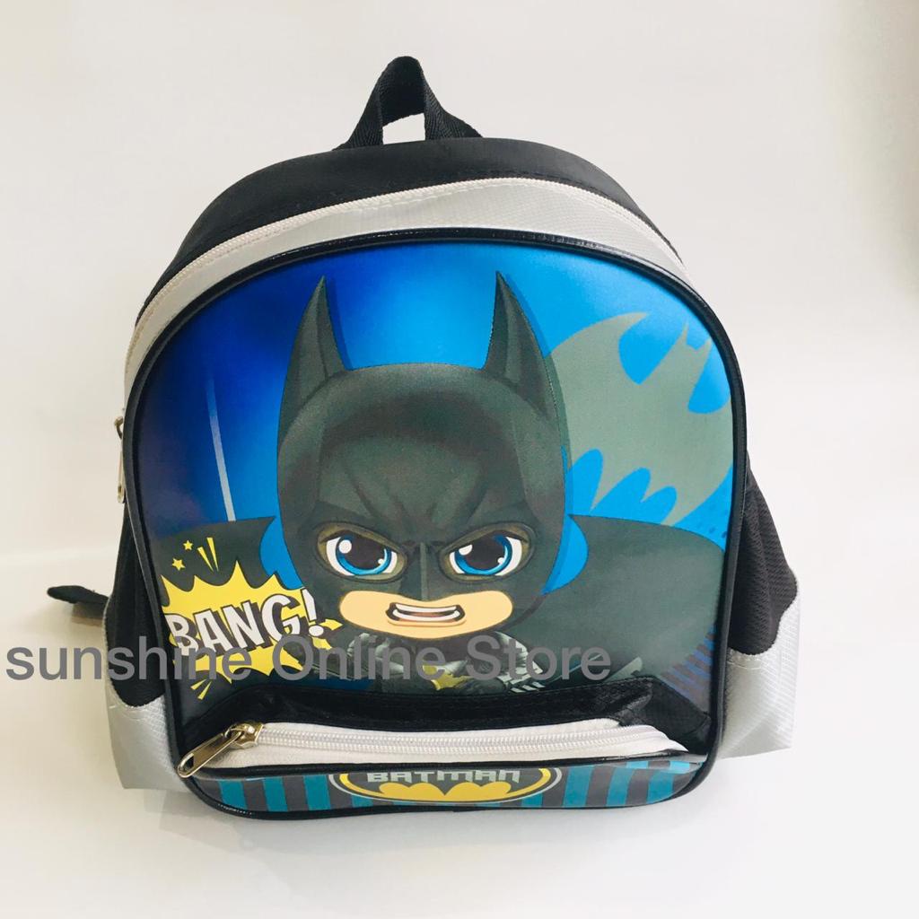 Showme Ransel Anak Sekolah PAUD Playgrou TK 10inci (T26cm X P20cm X L10cm) BATMAN