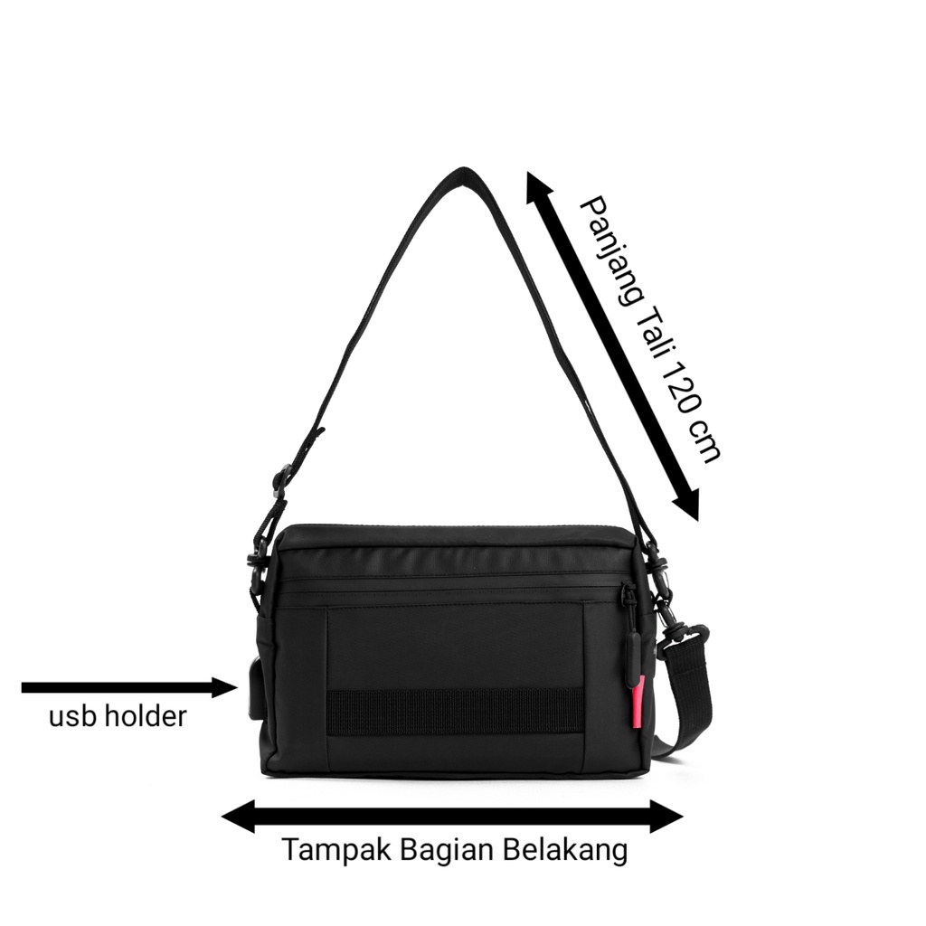 Bazzpack - Lucky Tas Slempang original Bazzpack waterproof ( clutchbag/handbag )