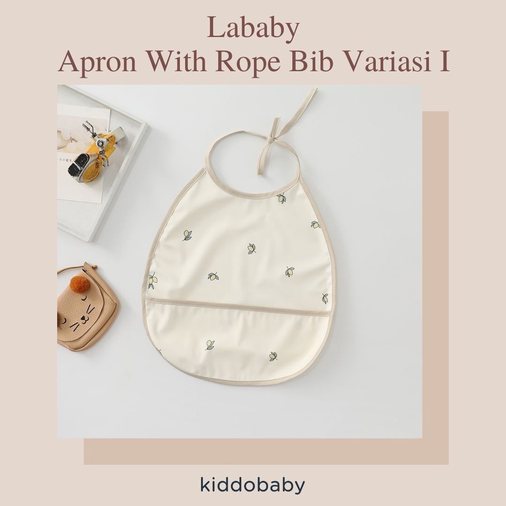 Lababy Apron With Rope Bib Variasi I | Celemek Bayi