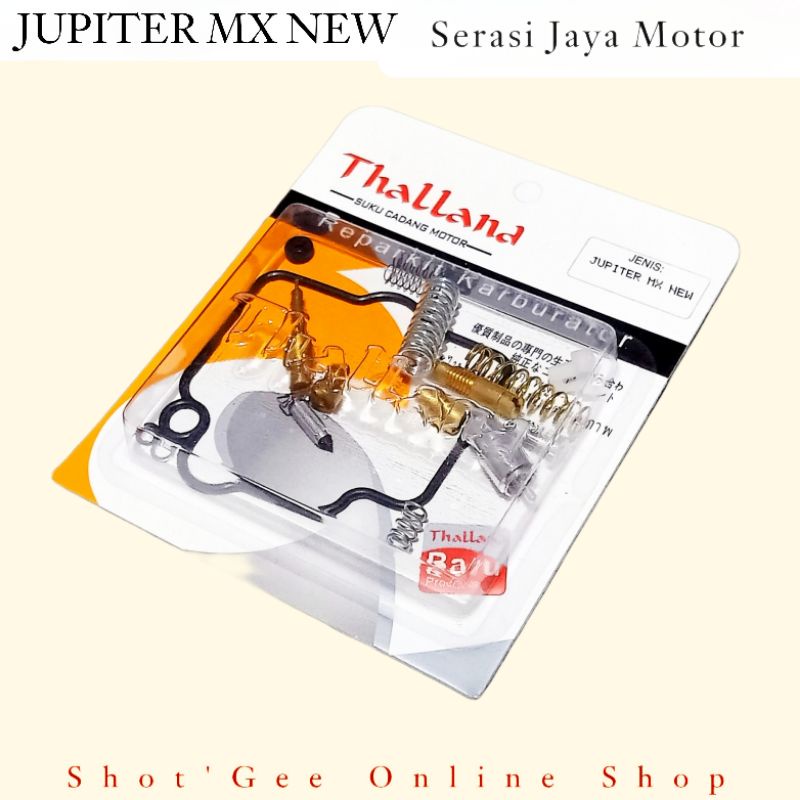 PARKIT KARBULATOR MX NEW / REPARKIT DALAMAN CARBULATOR JUPITER MX NEW