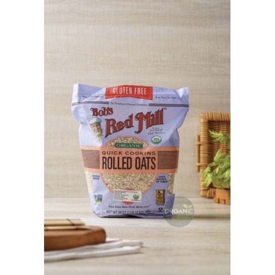 

✨NEW✨ -BRM GLUTEN FREE ORGANIC Quick Cooking Oat 794gr- 1.1.23