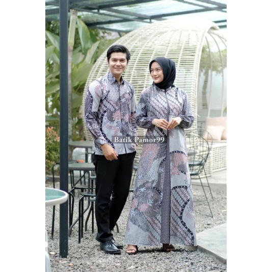 COUPLE GAMIS LEBARAN SEKLUARGA PARANGBINTANG