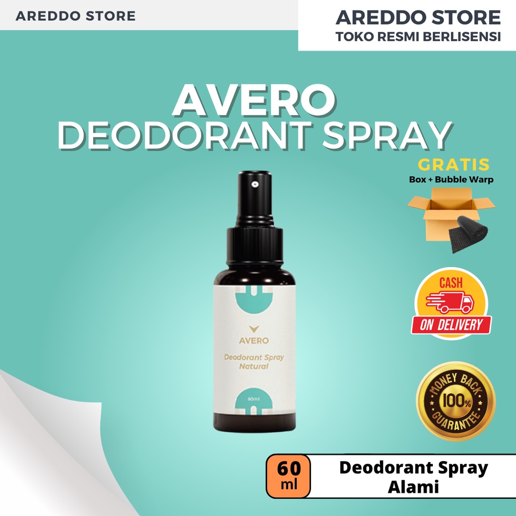 Natural Deodorant Avero Spray Alami