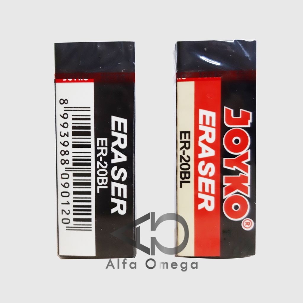 

Penghapus Eraser Stip Joyko Hitam Besar ER-20BL