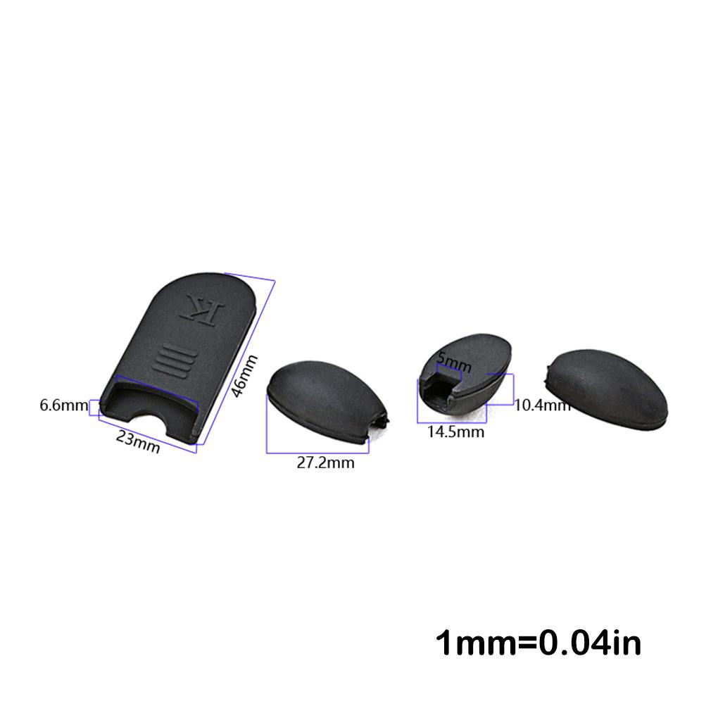 Huit 3pcs Palm Cover Jari Hitam Bantalan Aksesoris Saxophone Pemula Buatan Bantalan Diganti Bagian Instrumen Lengan