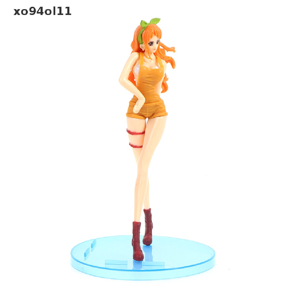 Xo 17CM rompers Anime Figure One Piece Nami Gadis Seksi Bonney Figurine Mainan OL