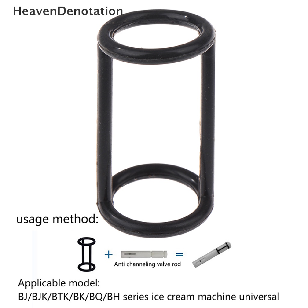 [HeavenDenotation] Aksesoris Mesin Es Krim Anti-Penyirapan Sealing Ring Valve Stem Sealing Ring Batang Perantara I-shaped Sealing Ring Stem Sealing Ring Alat Anti-string HDV