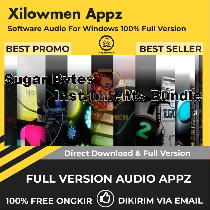 [Full Version] SugarBytes Instruments Bundle 20 Pro Lifetime Audio Software WIN OS