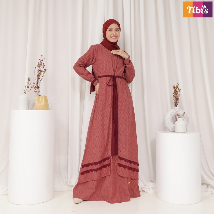 Gamis Nibras Gamis Wanita Kekinian NB B67