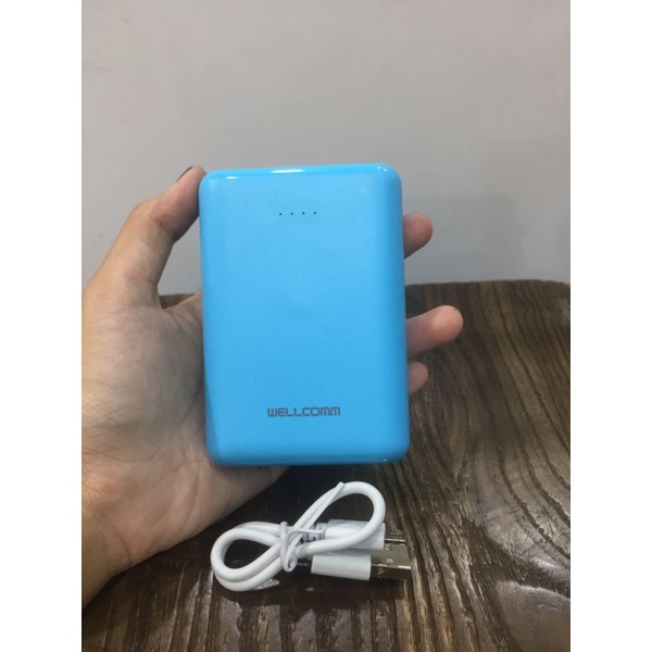 POWERBANK WELLCOMM 10000MAH AS100 ORIGINAL