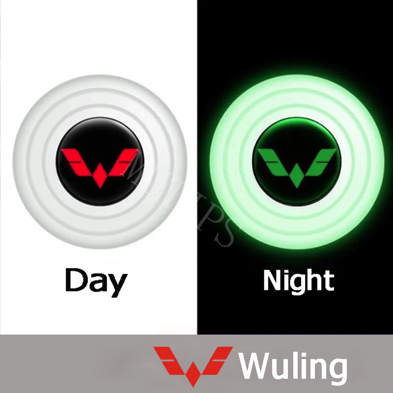 Wuling 4/8/12/16Pcs Baru Luminous Type Car Door Trunk Anti Shock Tabrak Pad Silikon Stiker Mengurangi Kebisingan Penyangga Untuk Almaz Confero Cortez Confero s