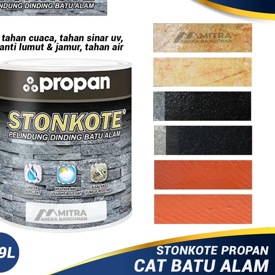 ➱ CAT PELINDUNG BATU ALAM STONKOTE / STONEKOTE / STONKOTE PROPAN / STONEKOTE / COATING PERNIS BATU ➭