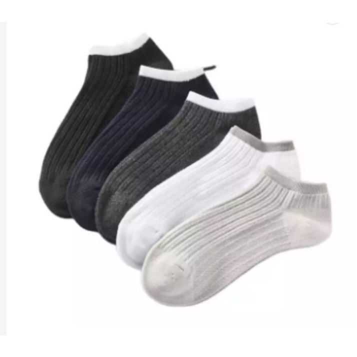 aos Kaki Pendek Pria Wanita Casual mens Sock Mata KakI