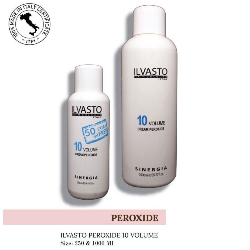 ILVASTO Peroxide 120mL - 250mL - 1000mL (1 Liter) | Developer Cream