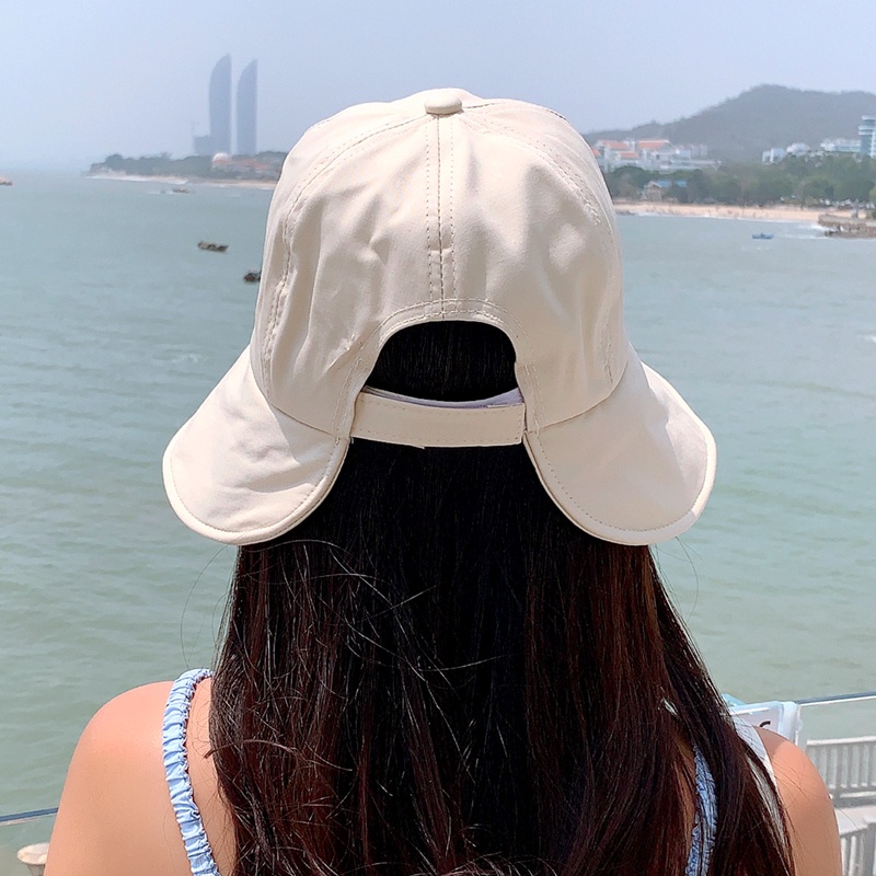 Topi Nelayan Sun Shade Versi Korea Tabir Surya Tren Gaya Tipis