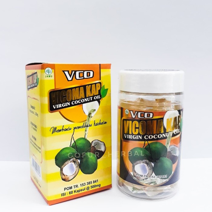 

Vco Vicoma Kap Virgin Coconut Oil Isi 60 Kapsul