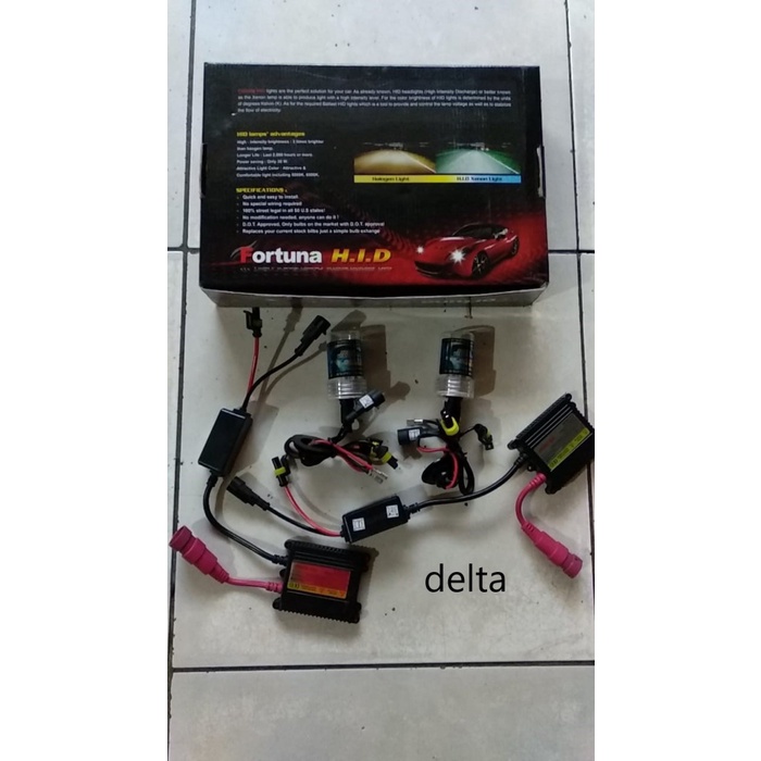 Terlaris Bohlamp/Lampu Hid, Xenon Hid Light H1 H3 H11 6000Kelvin+ Hid Ballast
