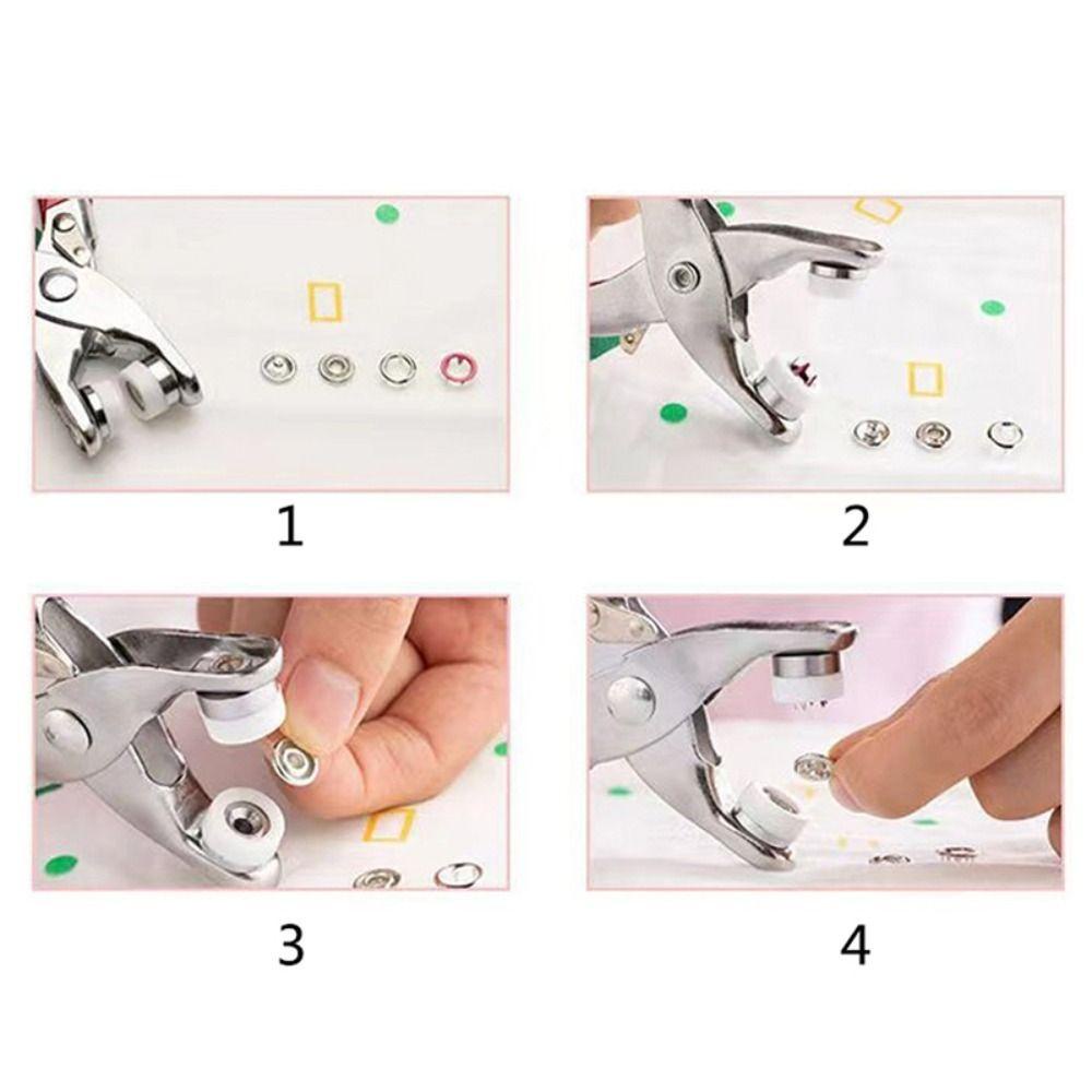 Lanfy Tang Lima Cabang Alat Penjepit Untuk Jahit Garmen Buckle Plier Clip Plier Fastener Button Alat Pasang Cincin Cabang Lima