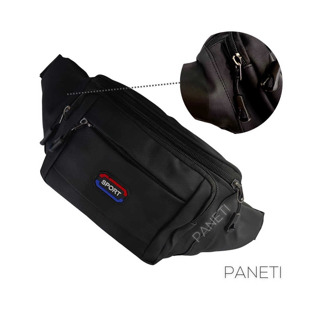 Tas Selempang Pria Anti Air Sling Bag Pria Waterproof - PANETI 1023