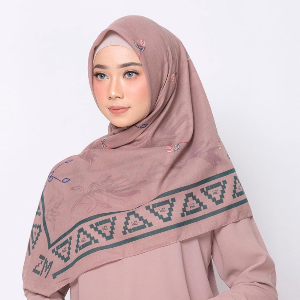 Big Sale ZM Zaskia Mecca - Kayu Aro Dusty k Scarf Kerudung Segi Empat