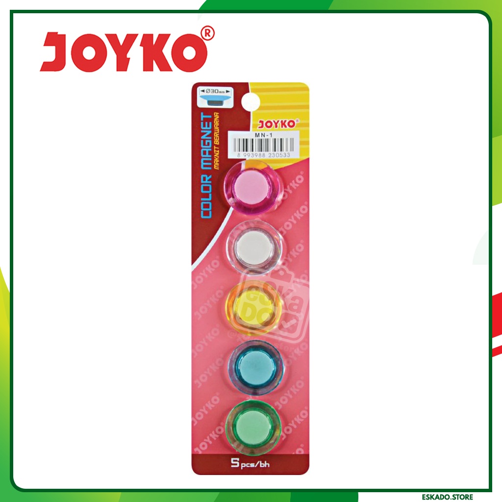 Magnet Warna / Magnet Papan Tulis Joyko MN-1